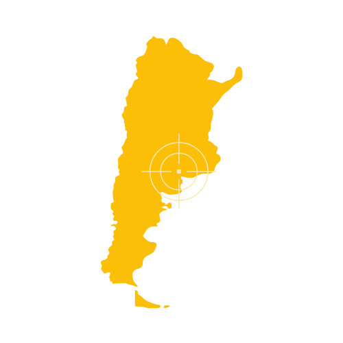 Map of Argentina