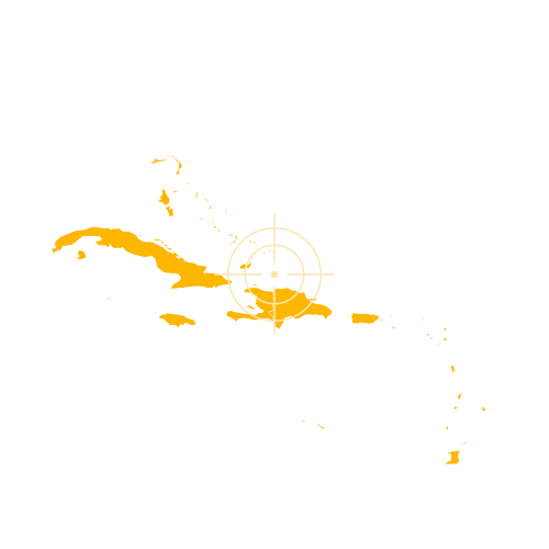 Caribbean coastal South America map