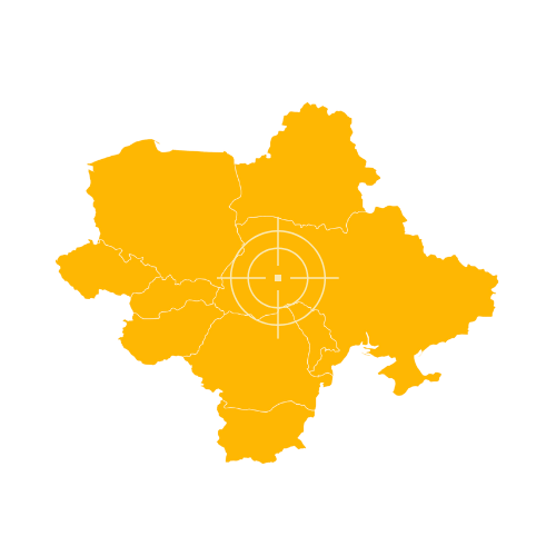 Eastern Europe sub-region map