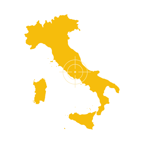 Italy Map Showing Regions