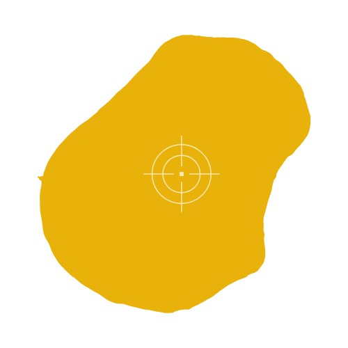 Nauru Map Showing Villages and Coastal Areas