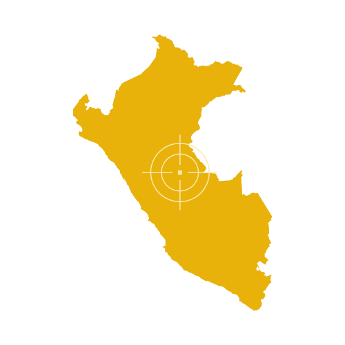 Peru Map Showing Regions and Cities