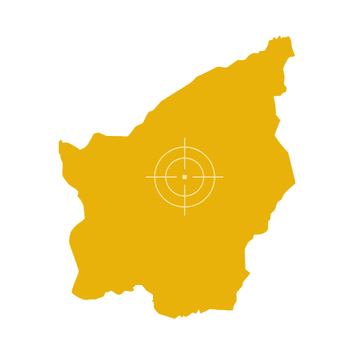 San Marino Map Showing Municipalities and Towns