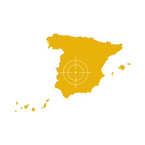 Spain Map Showing Autonomous Communities and Cities