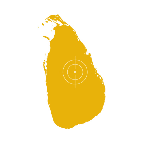 Sri Lanka Map Showing Provinces and Cities