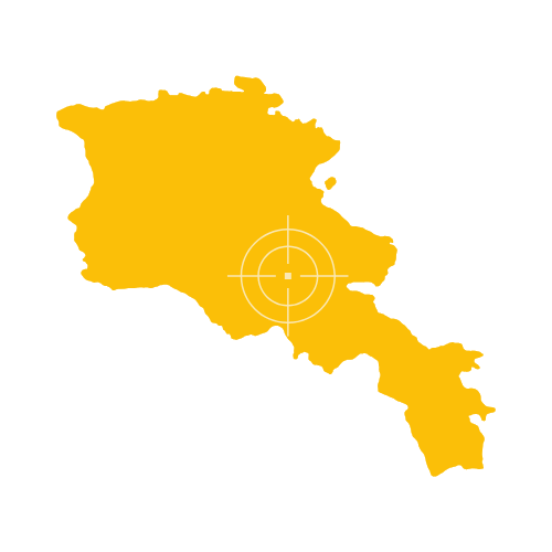 Map of Armenia