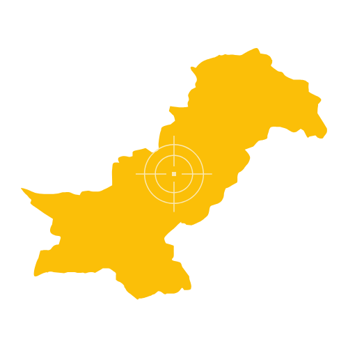 Pakistan Map Showing Provinces and Cities
