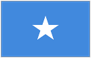 Flag of Somalia light blue field with white star