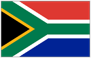 Flag of South Africa multi color Y-shape design